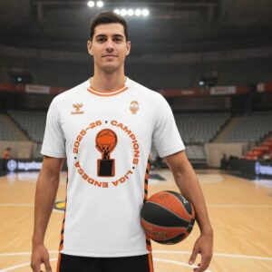 Valencia Basket 2026 Liga Endesa Champions Locker Room T Shirt