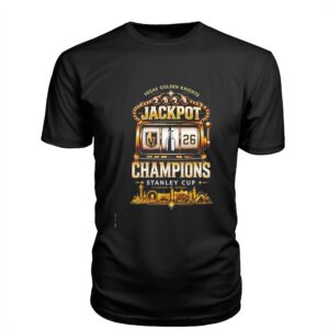 Vegas Golden Knights 2026 Jackpot Champions Stanley Cup Tee