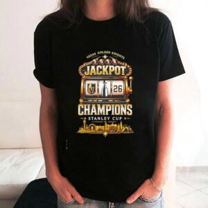 Vegas Golden Knights 2026 Jackpot Champions Stanley Cup Tee