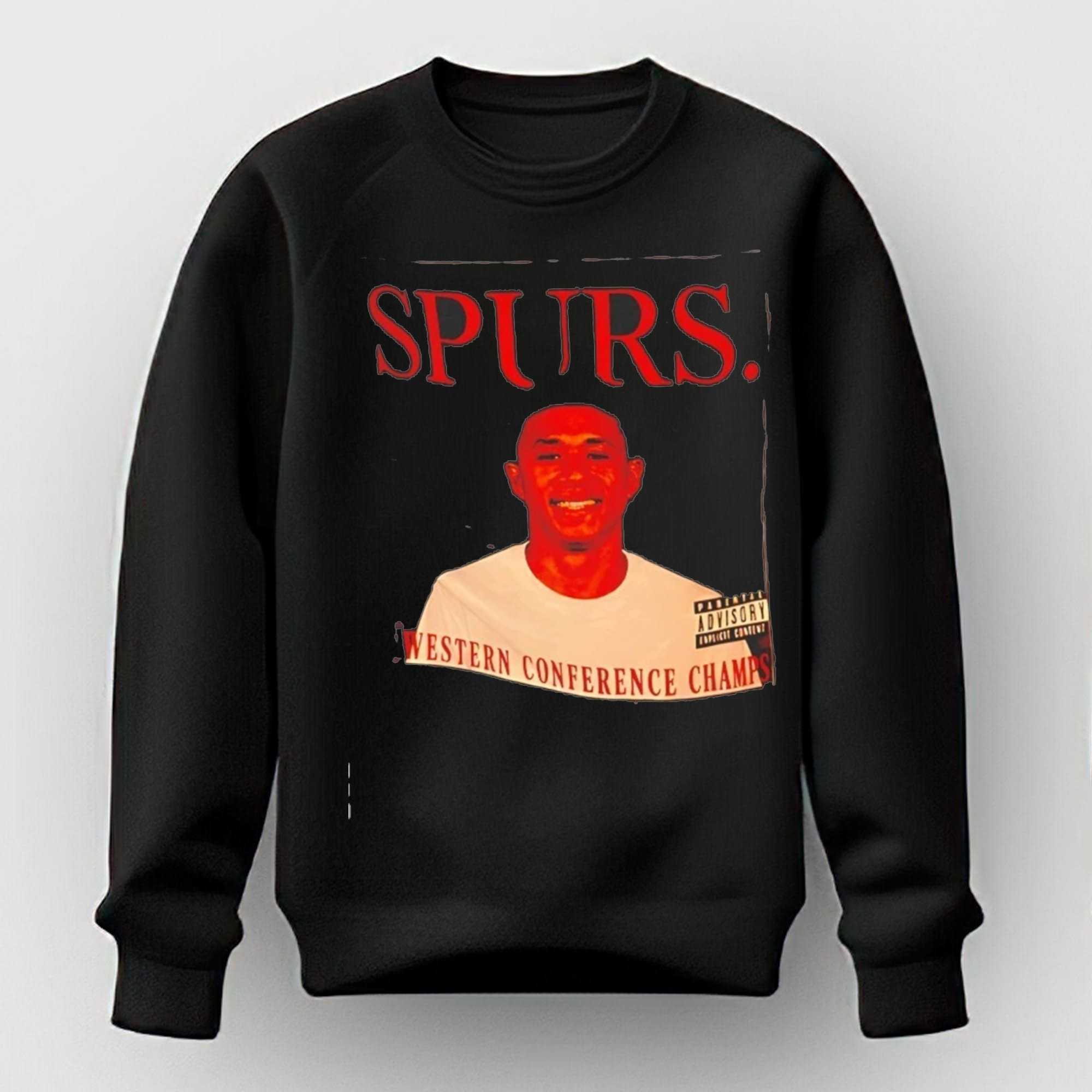 Victor Wembanyama San Antonio Spurs Western Conference Champs Tee Victor Wembanyama San Antonio Spurs Western Conference Champs Tee
