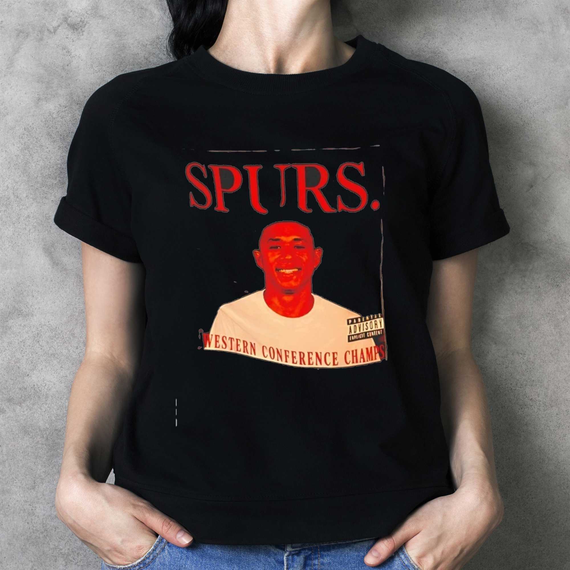 Victor Wembanyama San Antonio Spurs Western Conference Champs Tee Victor Wembanyama San Antonio Spurs Western Conference Champs Tee