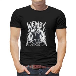 Victor Wembanyama Wemby One San Antonio Spurs Basketball Tee
