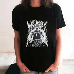 Victor Wembanyama Wemby One San Antonio Spurs Basketball Tee