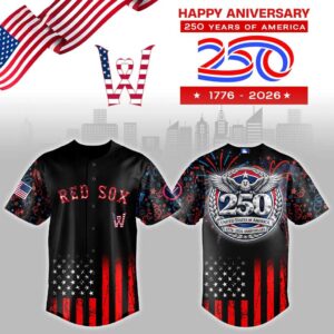 Worcester Red Sox 250 Years USA Anniversary Jersey