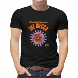 Worlds Most Famous The Mecca Madison Square Garden Ceiling Pattern Basketball Tee