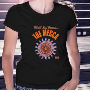 Worlds Most Famous The Mecca Madison Square Garden Ceiling Pattern Basketball Tee