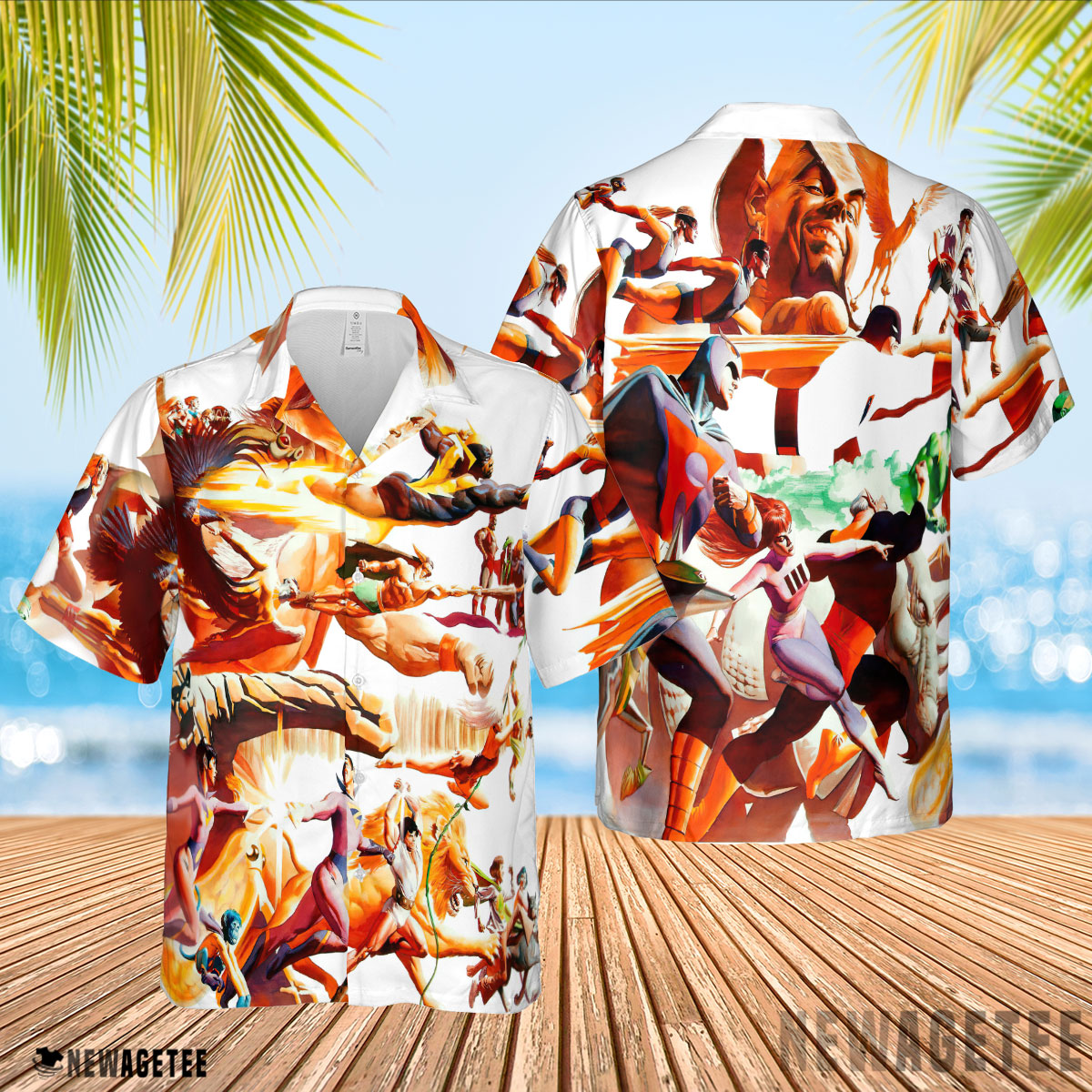 Hanna Barbera’s World of Super Adventure by AlexRoss Hawaiian Shirt Hanna Barbera’s World of Super Adventure by AlexRoss Hawaiian Shirt