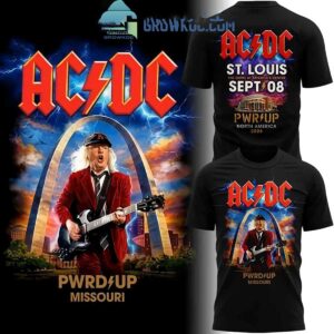 ACDC PWR UP Tour ST Louis 2026 Hoodie Shirt