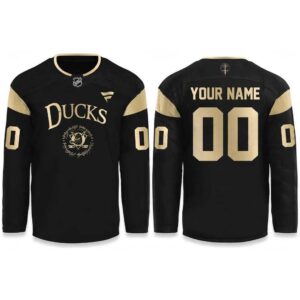 Anaheim Ducks 2026 The Lord of The Rings 25th Anniversary Custom Jersey