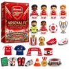 Arsenal Advent Calendar 24 Charms 2025 Go Gunners Holiday Collectible Set
