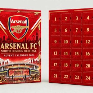 Arsenal Fc North London Heritage 2026 Advent Calendar 24 Charms