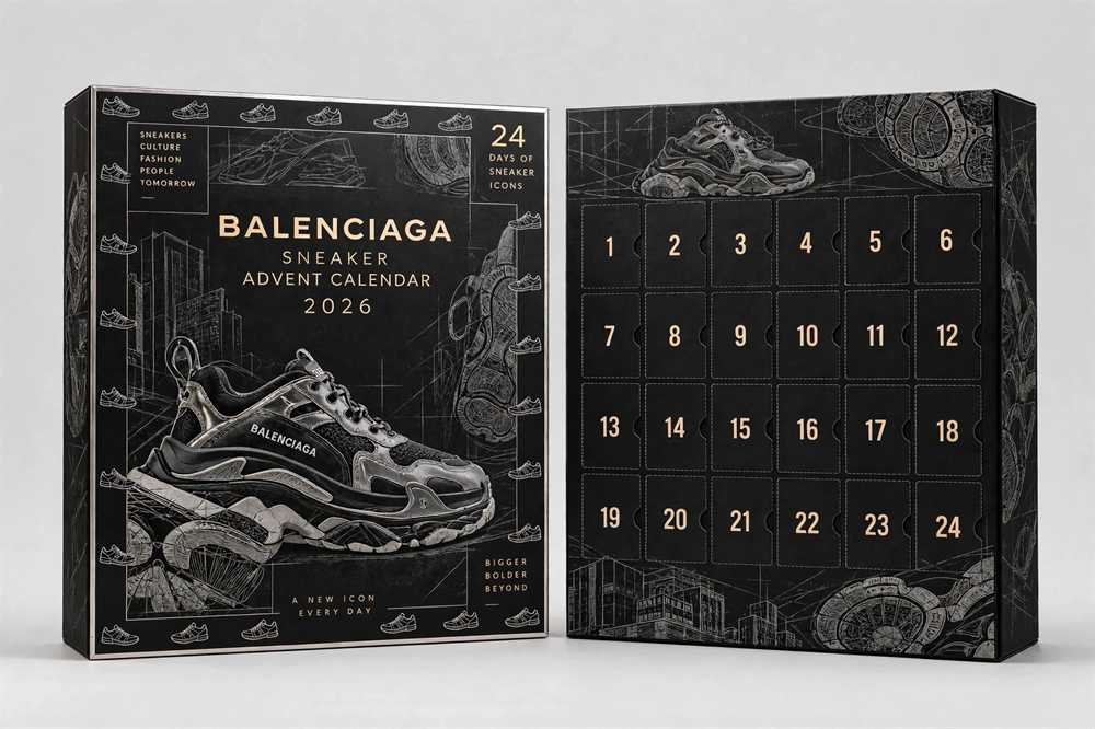 Balenciaga 24 Days Of Sneaker Icons 2026 Advent Calendar 24 Charms Balenciaga 24 Days Of Sneaker Icons 2026 Advent Calendar 24 Charms