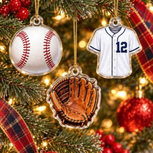 Baseball 2026 Personalized 24 Charms Advent Calendar 24 Charms