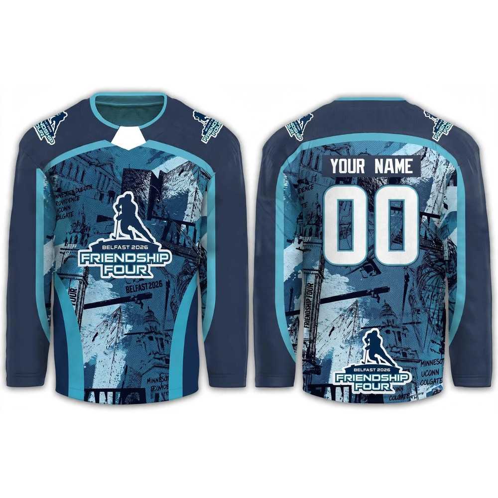 Belfast Giants 2026 Friendship Four Night Of Champions Custom Hockey Jersey Belfast Giants 2026 Friendship Four Night Of Champions Custom Hockey Jersey