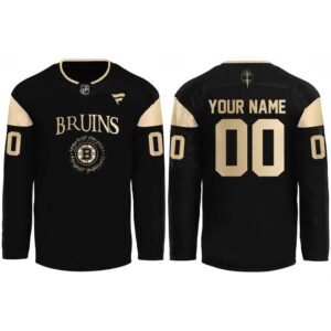 Boston Bruins 2026 The Lord of The Rings 25th Anniversary Custom Jersey