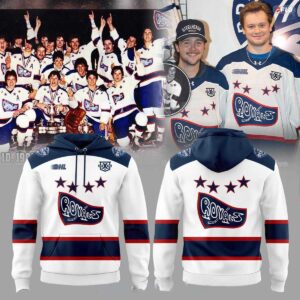 Brampton Steelheads 2026 Royal Throwback Hockey Night Tee Hoodie