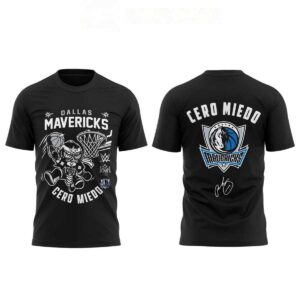 Dallas Mavericks Cero Miedo WWE Monday Night RAW T Shirt