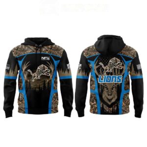Detroit Lions US Hunting Season 2026 Hoodie Shirt