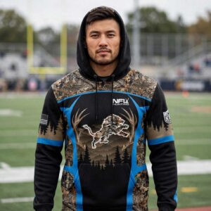Detroit Lions US Hunting Season 2026 Hoodie Shirt