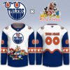 Calgary Flames Mickey 2026 Disney Friends Night Custom Hockey Jersey Calgary Flames Mickey 2026 Disney Friends Night Custom Hockey Jersey