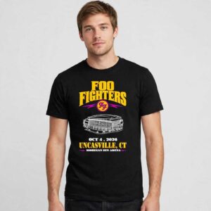 Foo Fighters Concert at Mohegan Sun Arena Uncasville CT October 4 2026 shirt