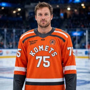 Fort Wayne Komets 1963 1964 Bob Chase Memorial Game Custom Hockey Jersey