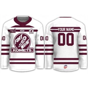 Fort Wayne Komets 75th Anniversary Night Of Throwback Vibe Hockey Jersey