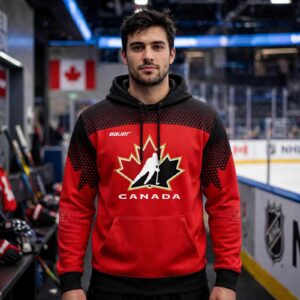 Hockey Canada New Uniform For Team Hoodie