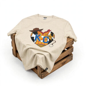 Howdy KC Heart Oatmeal Tee