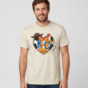 Howdy KC Heart Oatmeal Tee