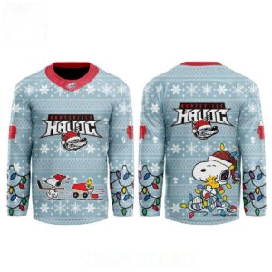 Huntsville Havoc Peanuts Christmas Day 2026 Game Hockey Jersey