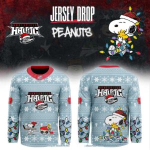 Huntsville Havoc Peanuts Christmas Day 2026 Game Hockey Jersey