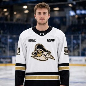 Kingston Frontenacs Count Frontenac Retro Night Custom Hockey Jersey