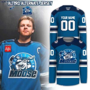 Manitoba Moose Third Alternate Uniform 2026 Custom Hockey Jersey
