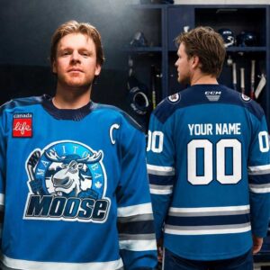 Manitoba Moose Third Alternate Uniform 2026 Custom Hockey Jersey