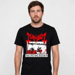 Mayhem Deathcrush Band Logo Black Metal shirt