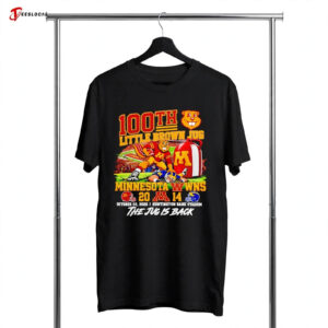 Minnesota Golden Gophers 100th Little Brown Jug Minnesota 20 14 Michigan 2026 The Jug Is Back Shirt