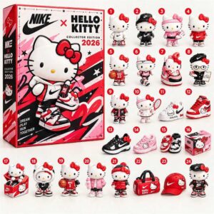 Nike Hello Kitty Collector Edition 2026 Advent Calendar 24 Charms