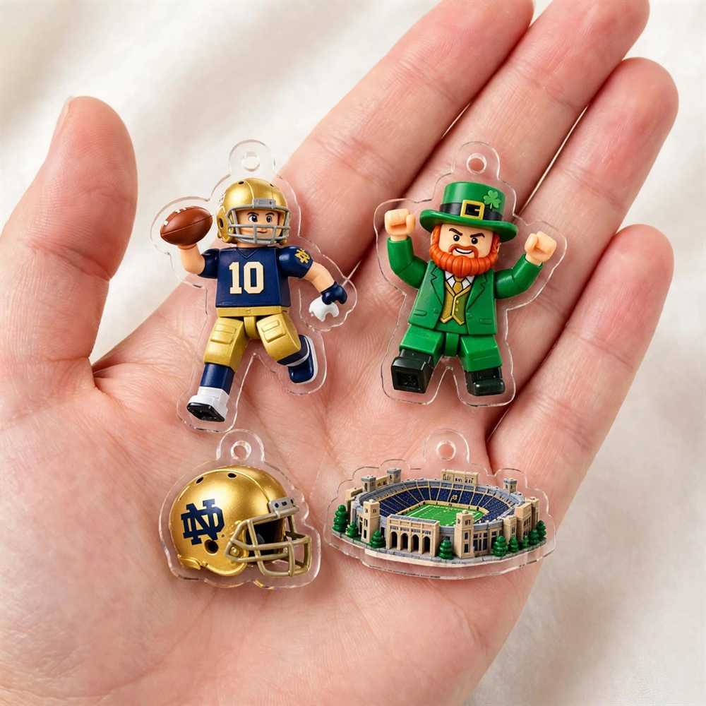 Notre Dame Fighting Irish 2026 Christmas Football Advent Calendar 24 Charms Notre Dame Fighting Irish 2026 Christmas Football Advent Calendar 24 Charms