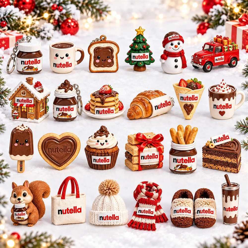 Nutella 2026 24 Days Of Sweet Surprises Advent Calendar 24 Charms Nutella 2026 24 Days Of Sweet Surprises Advent Calendar 24 Charms