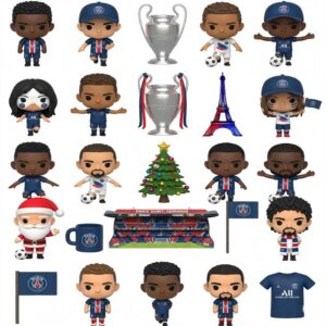 Paris Saint germain Fc Advent Calendar 24 Charms Les Parisiens Advent Calendar 24 Charms