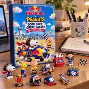 Peanuts Snoopy X Red Bull 2026 Advent Calendar 24 Charms
