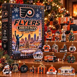 Philadelphia Flyers 2026 Christmas Advent Calendar 24 Charms