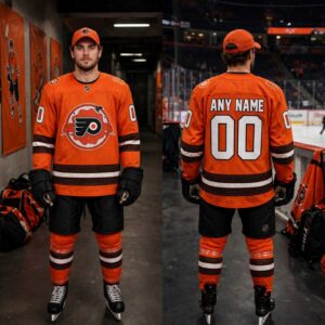Philadelphia Flyers Fourth Wing Night 2026 Personalized Hockey Jersey