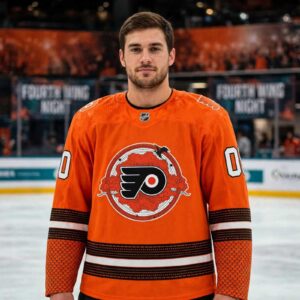 Philadelphia Flyers Fourth Wing Night 2026 Personalized Hockey Jersey