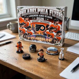 Philadelphia Flyers Legends And Stars 2026 Advent Calendar 24 Charms