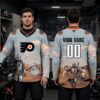 Philadelphia Flyers Fourth Wing Night 2026 Personalized Hockey Jersey