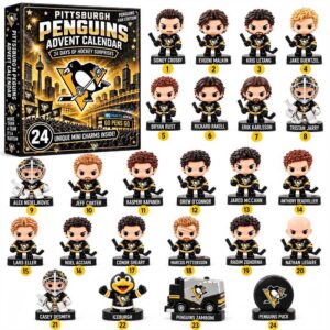 Pittsburgh Penguins 2026 Advent Calendar 24 Charms