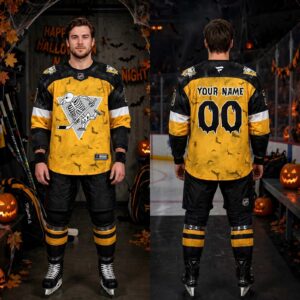 Pittsburgh Penguins 2026 Happy Halloween Hockey Game Night Personalized Jersey