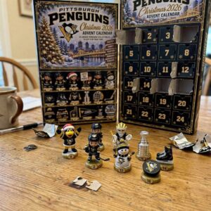Pittsburgh Penguins Christmas 2026 Advent Calendar 24 Charms
